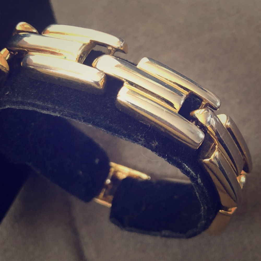 Vintage Napier Goldtone Link Bracelet 7”